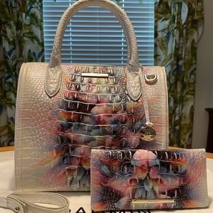 Brahmin Small Caroline Bag and matching Ady Wallet